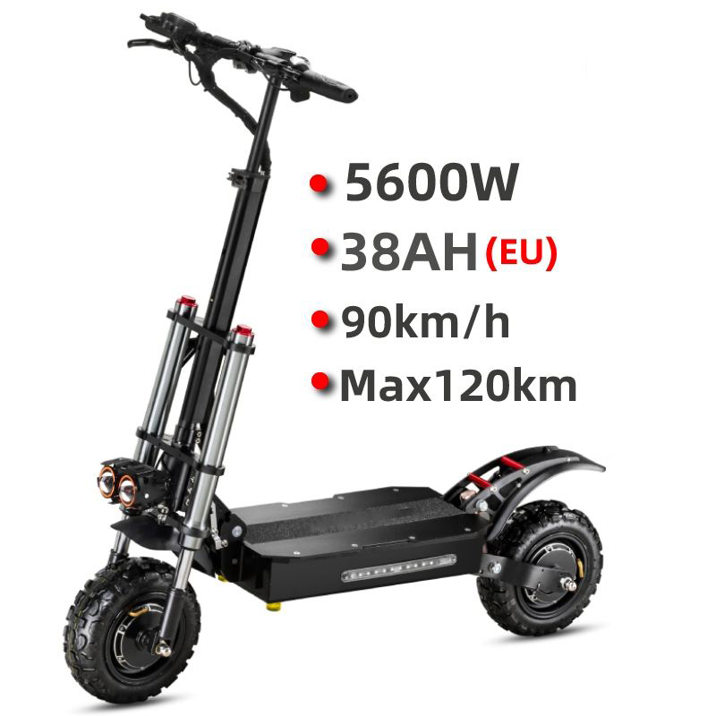 60V 5600W Dual Motor Electric Scooter - STLF Advanced Elektroroller 60 V 5600