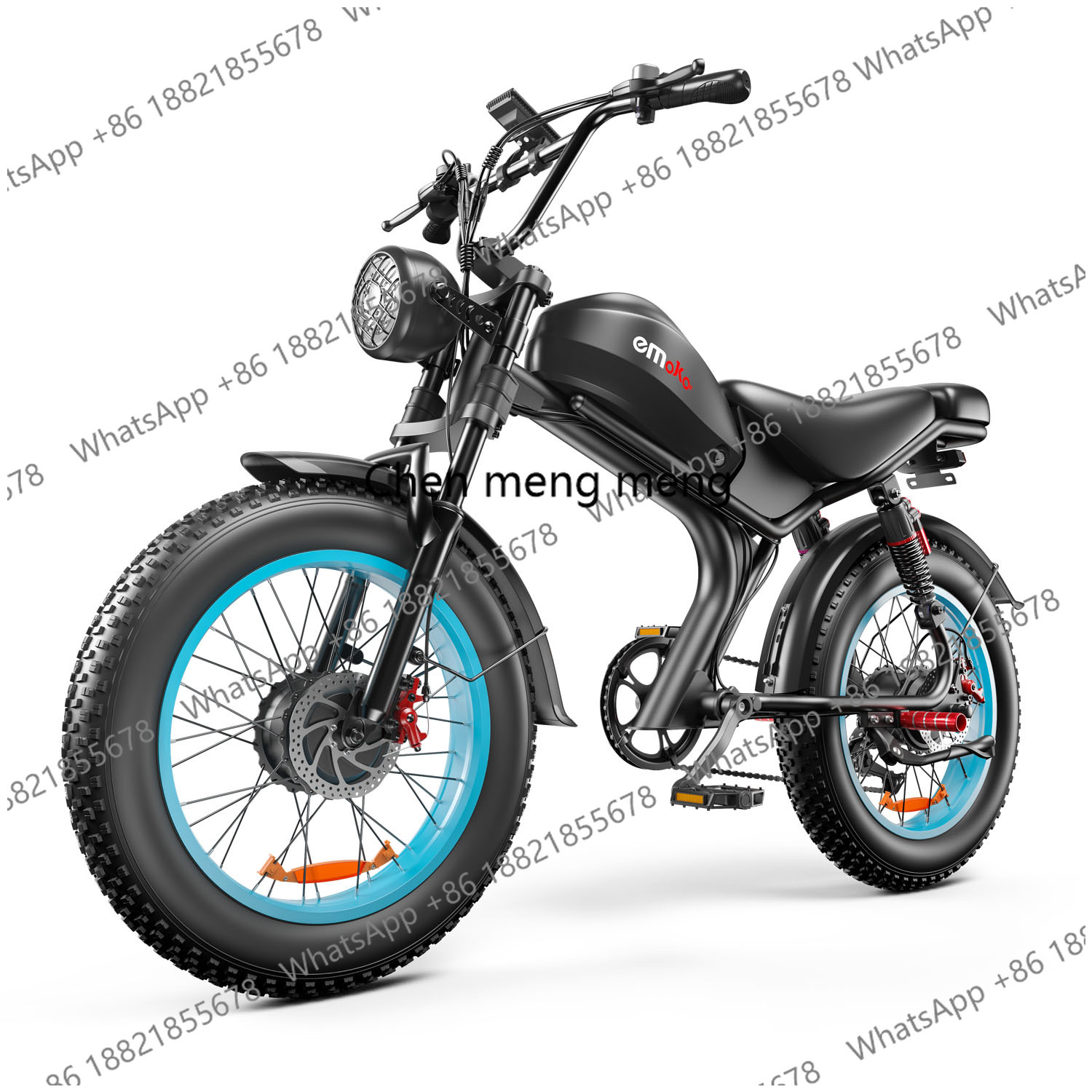 Dual Motor Electric Motorcycle Frame - 20-Zoll E-Bike mit Einzel- & Doppelmotor,