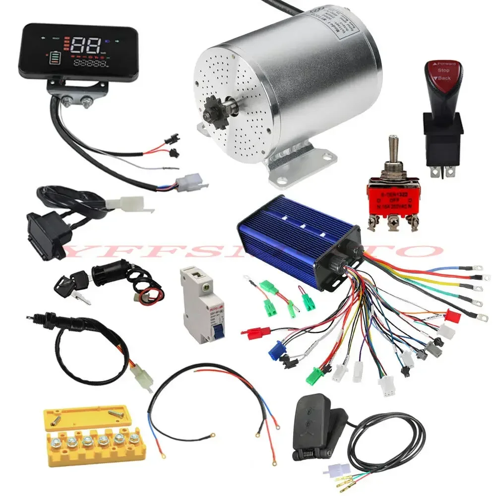 72V 5000W Electric Motorcycle - 72V 3000W Bürstenloser Motor MY1020 oder