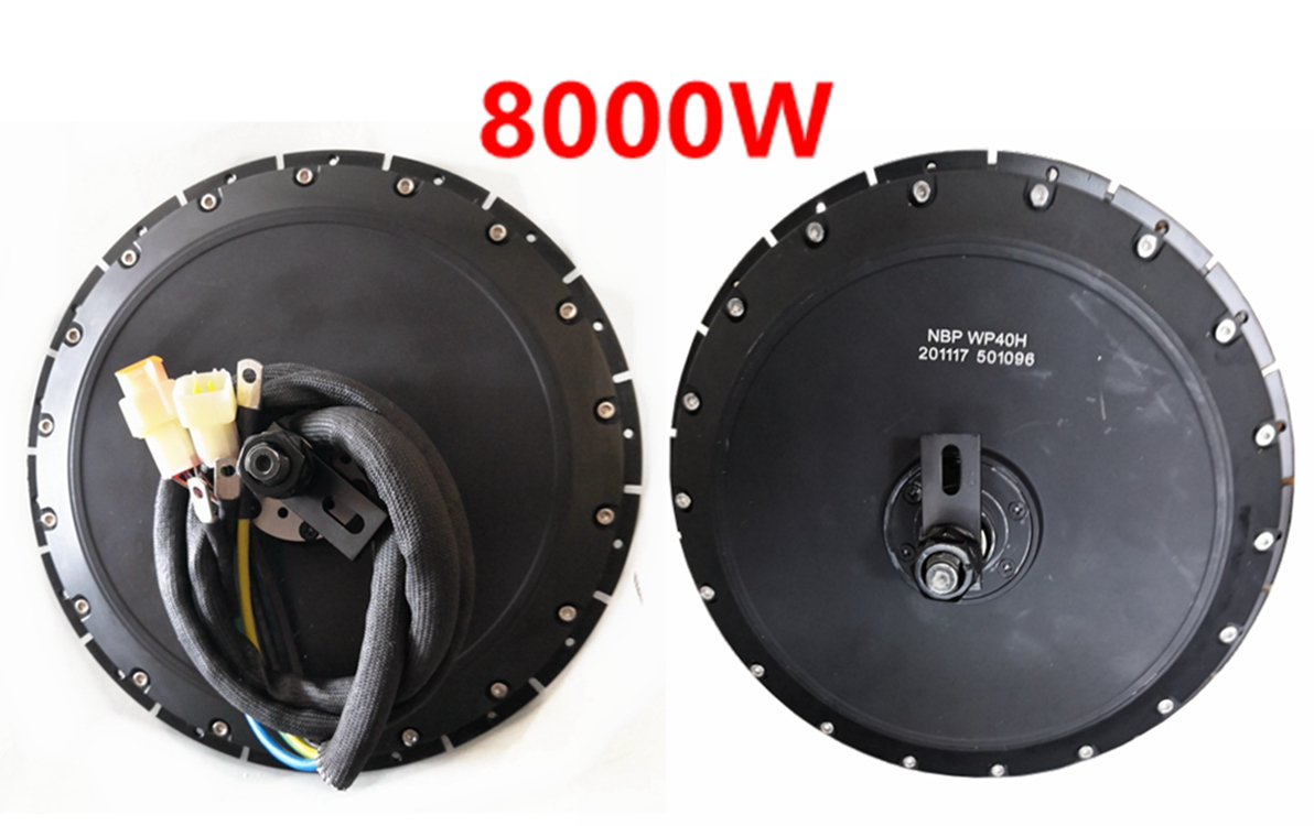 Qs273 Hub Motor 8000W 72V - US Lager QS273 40H Spitze 8000W