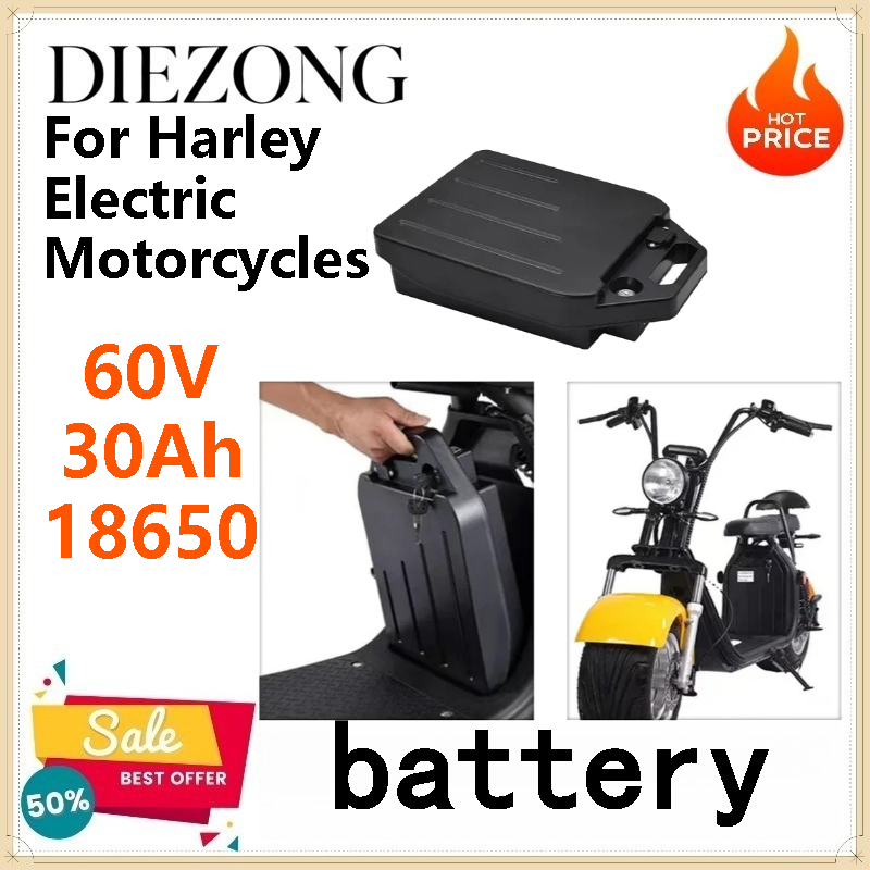 60V 30Ah Electric Scooter Battery - 60V 30Ah Abnehmbarer Lithium-Akku aus 18650-Zellen