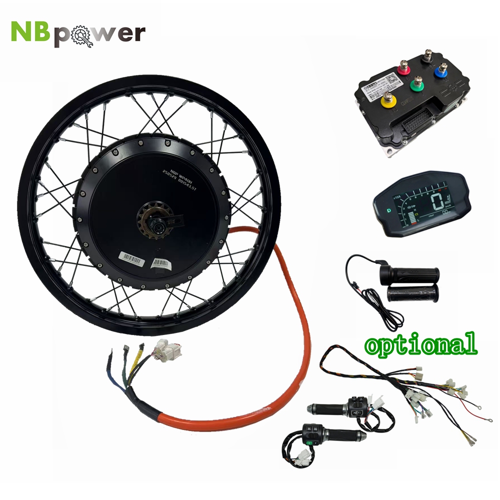 Qs273 Hub Motor 8000W 72V - NBpower/QS273 V3 72V 8000W E-Bike-Kit 150mm
