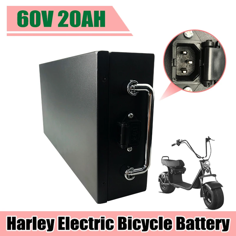 60V 30Ah Electric Scooter Battery - 60V 20Ah Hochleistungs-wasserdichter Lithium-Akku für Harley