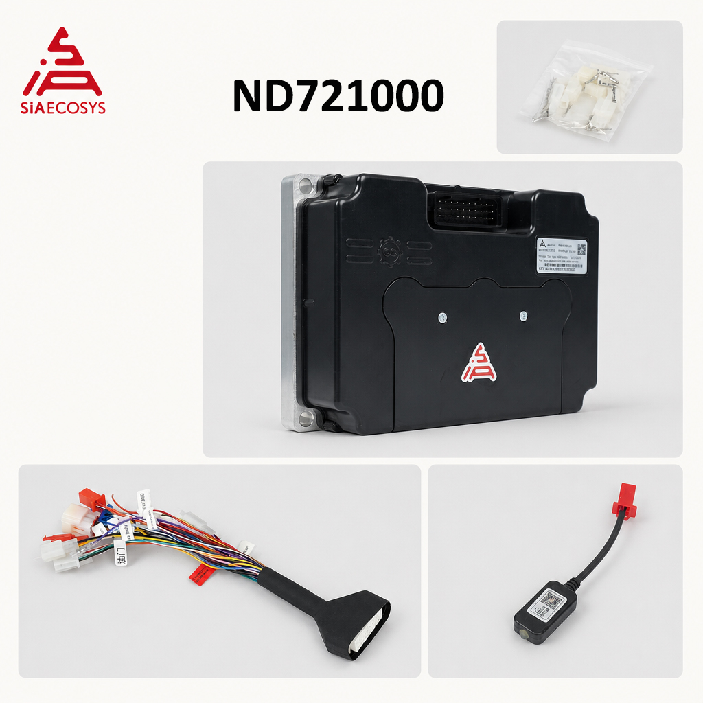 Fardriver Controller 72V 500A - FARDRIVER ND721000 72V 500A Programmierbarer Sinuswellen-Controller