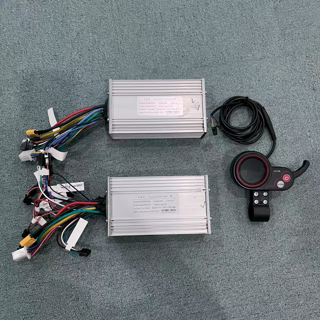 60V 5600W Dual Motor Electric Scooter - 60V 50A JB Jingbo Elektroroller FOC