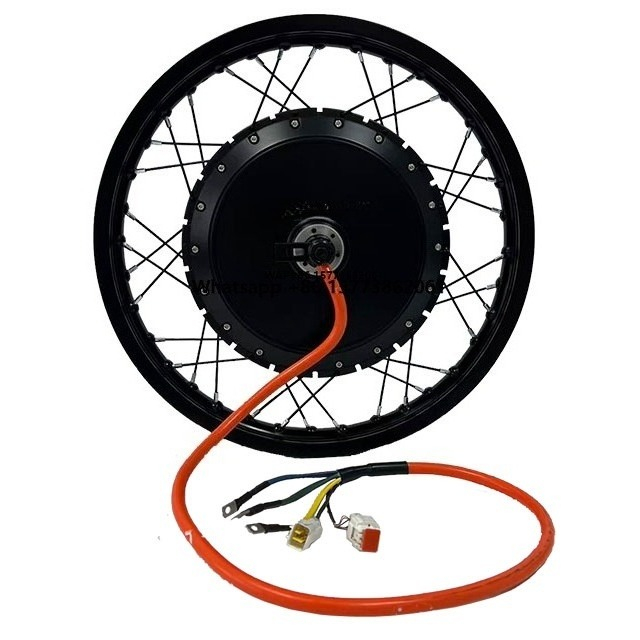 Electric Motorcycle Conversion Kit 72V - Schneller QS273 8KW 3T/3.5T/4T/5T Nabenmotor 17/18/19/21''