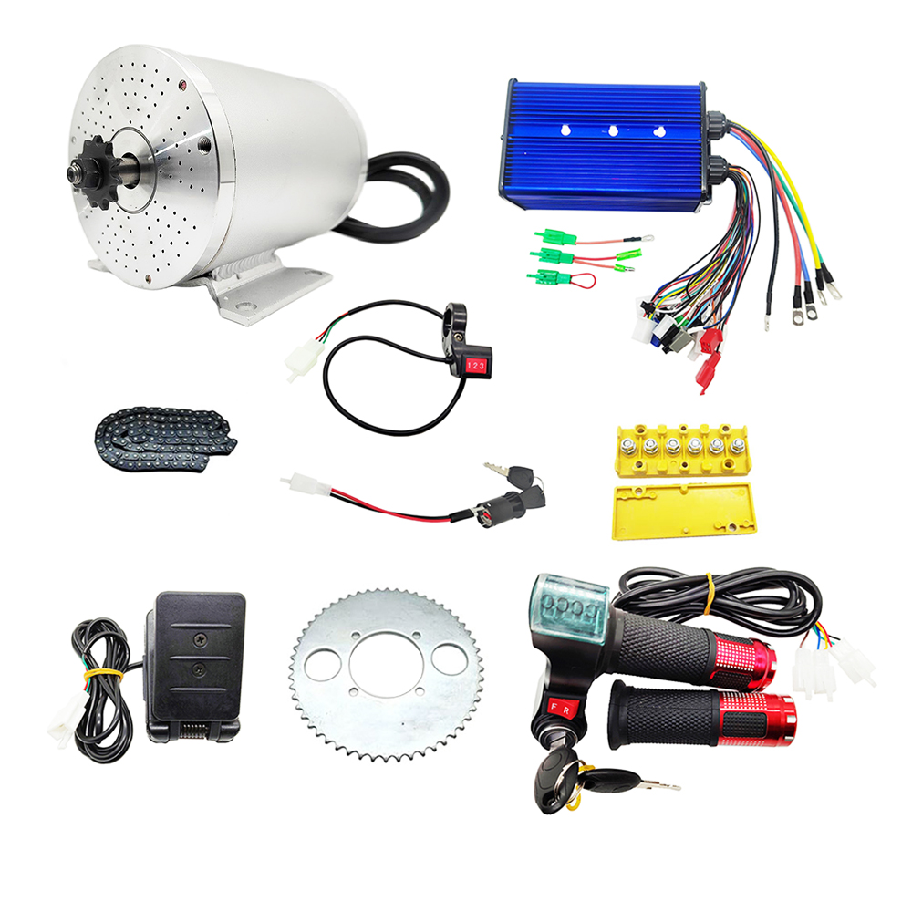 Elektrischer bürstenloser Glei – Mid Drive Motor Kit 72V 3000W Bewertung und Preis