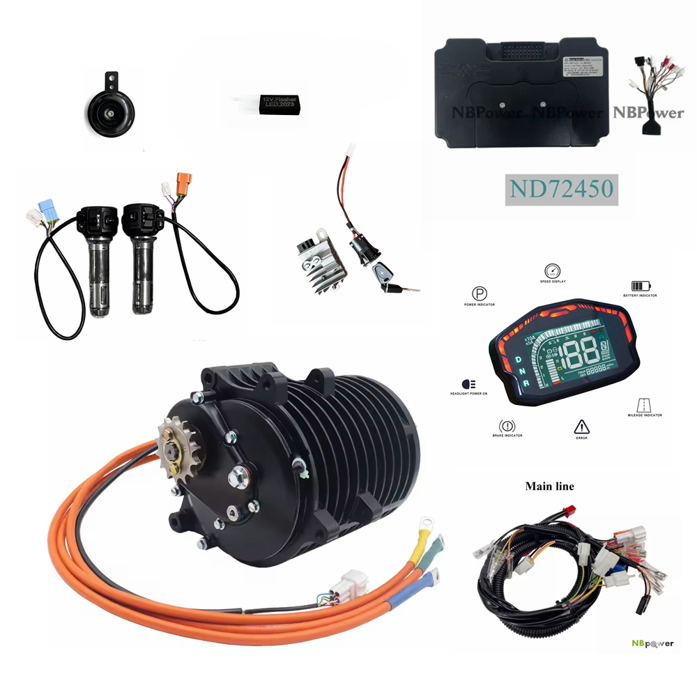 QS 138 3000W V3 70H Mittelmoto – Mid Drive Motor Kit 72V 3000W Bewertung und Preis