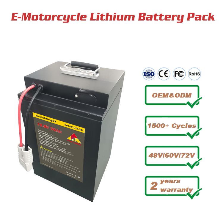 Maßgeschneiderter 48 V 60 V 72 – 72V 60Ah Lifepo4 Battery Pack Bewertung und Preis