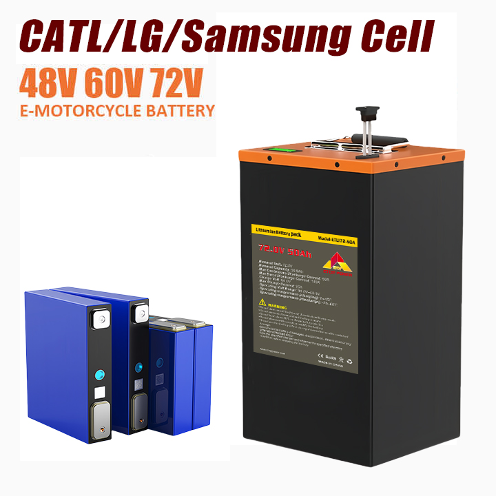 Maßgeschneiderter 48 V 60 V 72 – 72V 60Ah Lifepo4 Battery Pack Bewertung und Preis