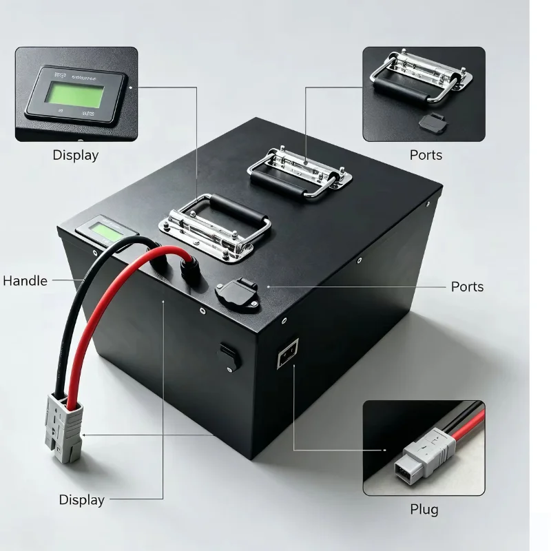 24S 72V Lithium-Eisenphosphat- – 72V 60Ah Lifepo4 Battery Pack Bewertung und Preis