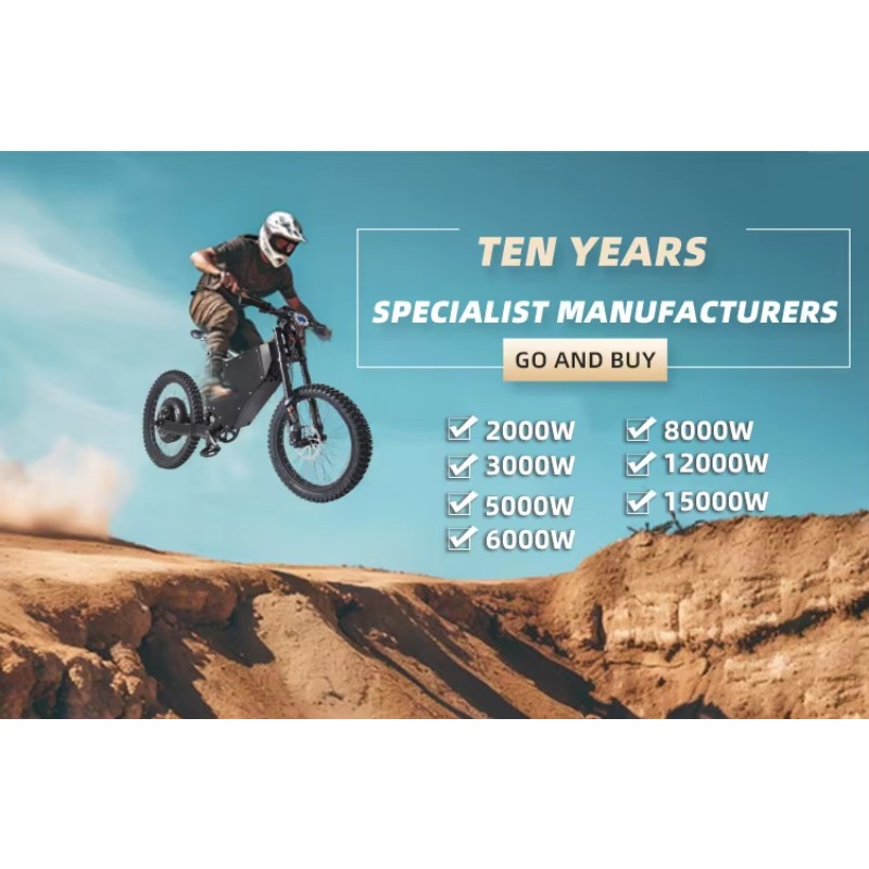 Hochleistungs-Enduro-Fahrrad E – 72V 12000W Electric Dirt Bike Bewertung und Preis