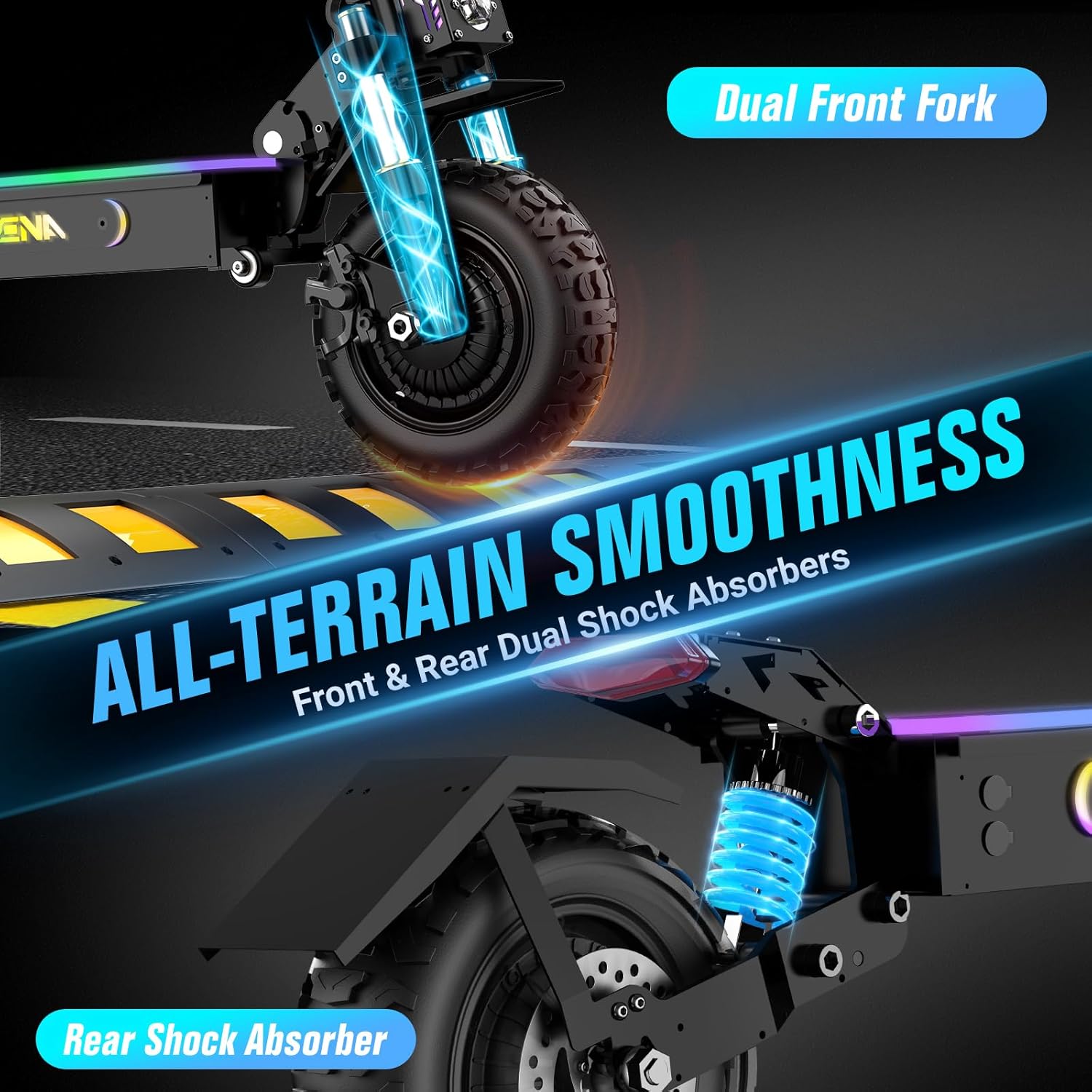 ONECNA GT7 5600W Elektroroller – 60V 5600W Dual Motor Electric Scooter Bewertung und Preis