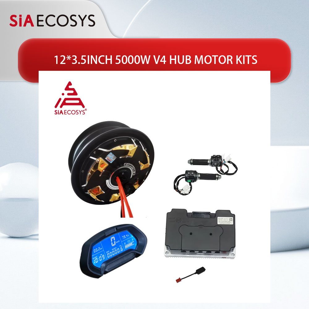QS Motor 12*3,5 Zoll 5000W V4  – Electric Motorcycle Conversion Kit 72V Bewertung und Preis