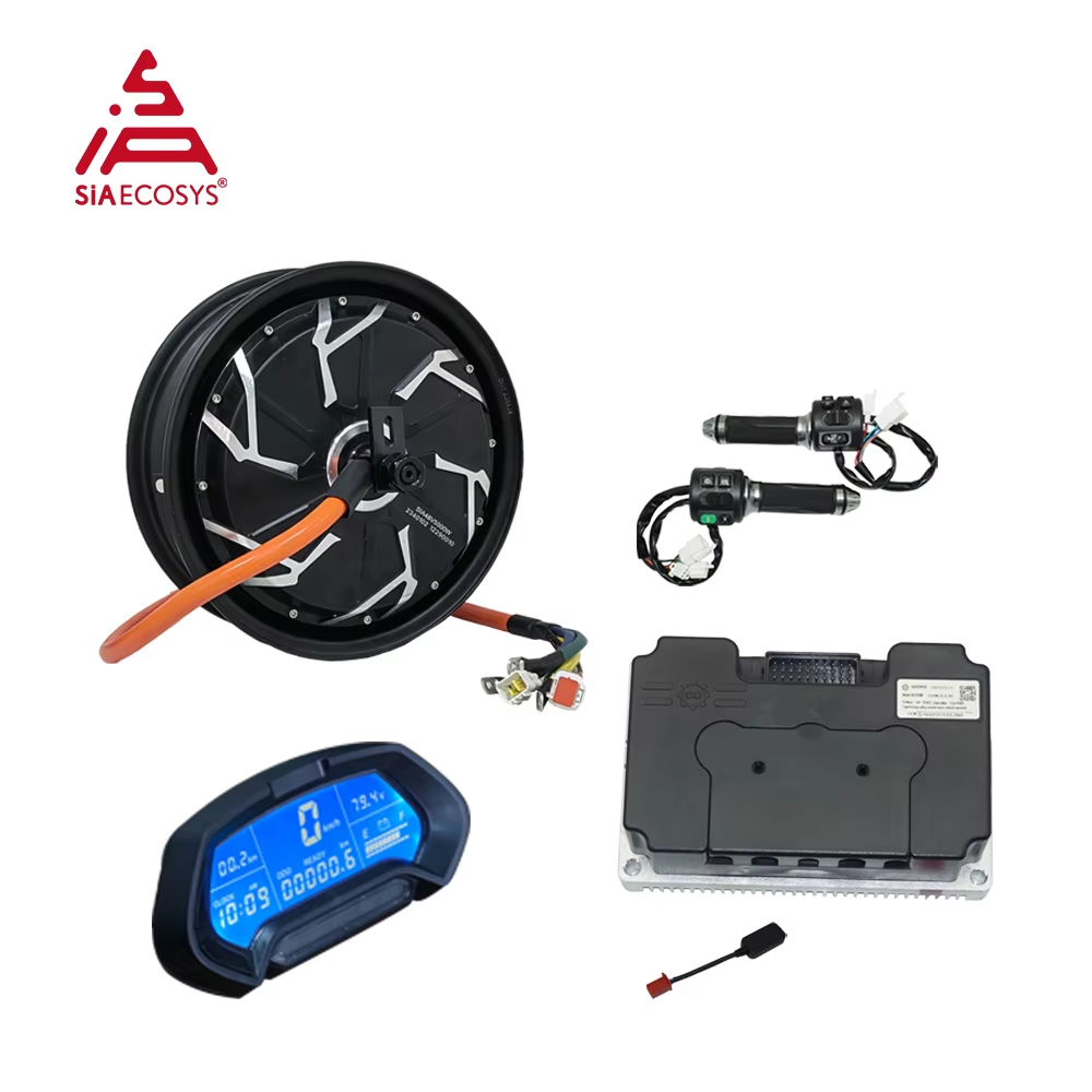 QS Motor 12*3,5 Zoll 5000W V4  – Electric Motorcycle Conversion Kit 72V Bewertung und Preis