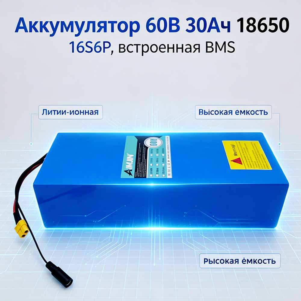 16S6P 60V 30Ah 18650 Lithium-I – 60V 30Ah Electric Scooter Battery Bewertung und Preis